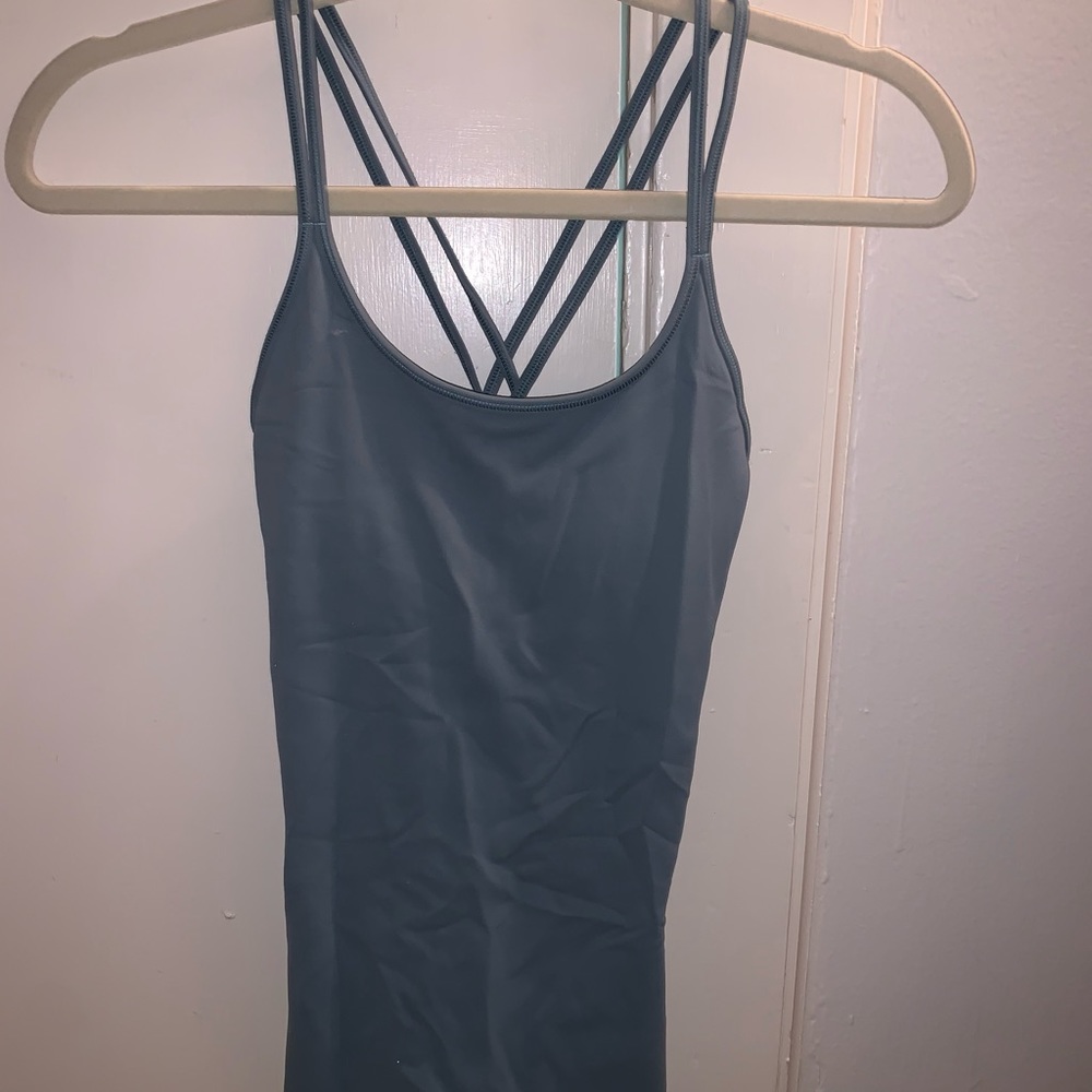 Teal Strappy Lulu Tank